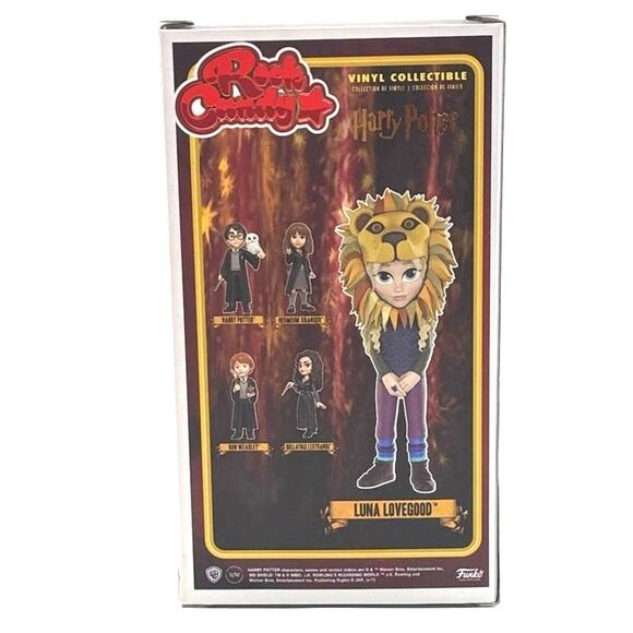Funko Rock Candy Harry Potter: Luna Lovegood Lion Mask, 2017 Convention - New - Picture 2 of 6